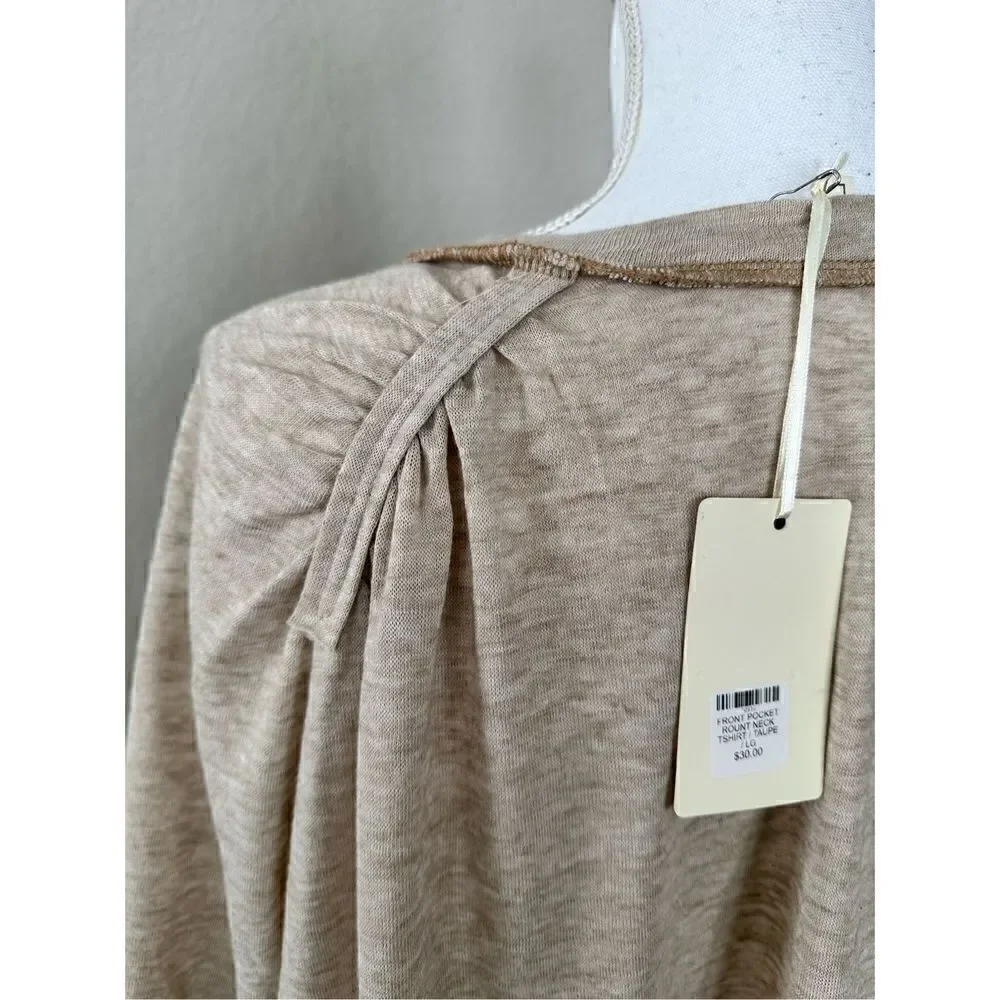 La Miel Front Pocket Inside Out T Shirt - Picture 9 of 9